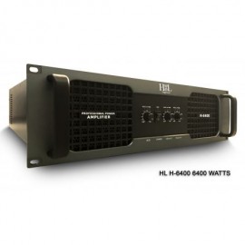 Amplificador 3 canales High Line H-6400 6400 watts - Envío Gratuito