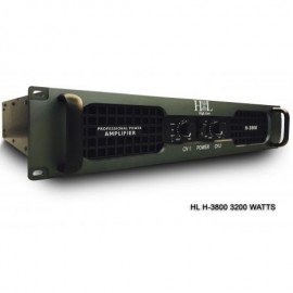 Amplificador HL H-3800 3200 watts - Envío Gratuito