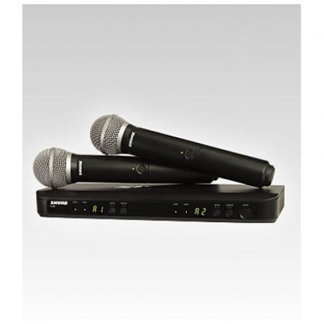 Microfono Inalambrico Shure BLX288/PG58 - Envío Gratuito