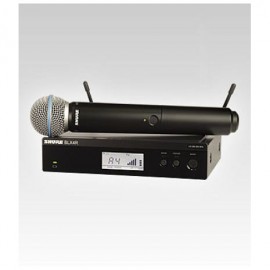 Microfono Inalambrico Shure BLX24R/B58 (RACK) - Envío Gratuito