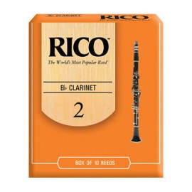 Caja De 10 Cañas Para Clarinete Rico Royal RCA 1020 - Envío Gratuito