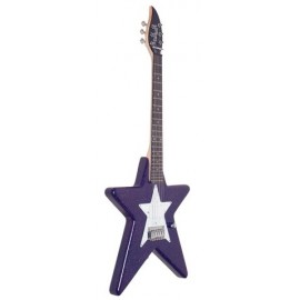 Guitarra Electrica Daysi Rock 14-7103 Forma De Corazon Rosa. - Envío Gratuito