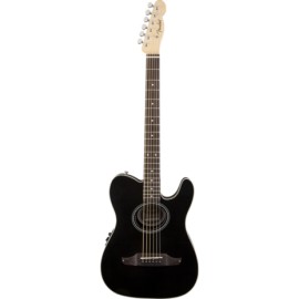 Guitarra Fender Telecoustic Negra 0967310006 - Envío Gratuito