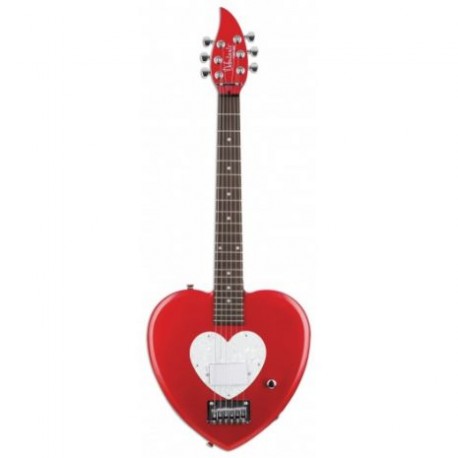 Guitarra Electrica Daysi Rock 14-7100 Forma De Corazón. - Envío Gratuito
