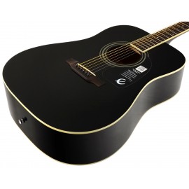 Guitarra Epiphone DR-100 Color Negro - Envío Gratuito